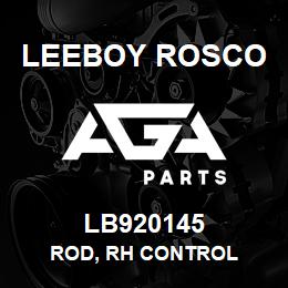 LB920145 Leeboy Rosco ROD, RH CONTROL | AGA Parts