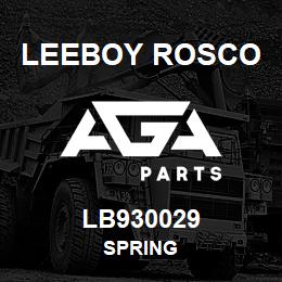 LB930029 Leeboy Rosco SPRING | AGA Parts