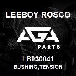 LB930041 Leeboy Rosco BUSHING,TENSION | AGA Parts