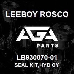 LB930070-01 Leeboy Rosco SEAL KIT,HYD CY | AGA Parts