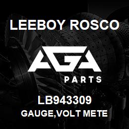 LB943309 Leeboy Rosco GAUGE,VOLT METE | AGA Parts