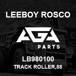 LB980100 Leeboy Rosco TRACK ROLLER,88 | AGA Parts