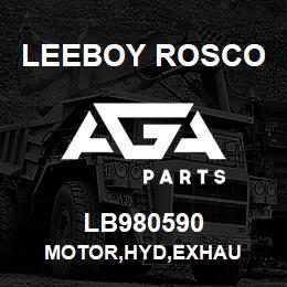 LB980590 Leeboy Rosco MOTOR,HYD,EXHAU | AGA Parts