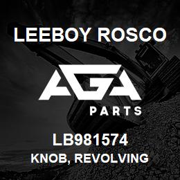 LB981574 Leeboy Rosco KNOB, REVOLVING | AGA Parts