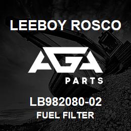 LB982080-02 Leeboy Rosco FUEL FILTER | AGA Parts