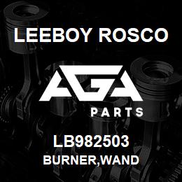 LB982503 Leeboy Rosco BURNER,WAND | AGA Parts