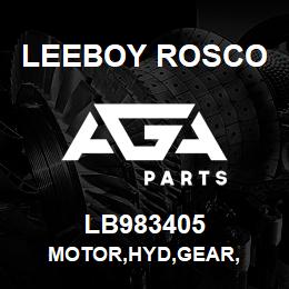 LB983405 Leeboy Rosco MOTOR,HYD,GEAR, | AGA Parts