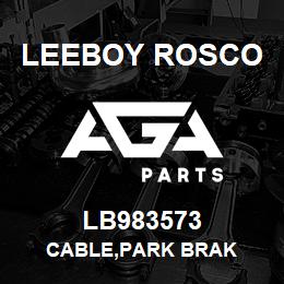 LB983573 Leeboy Rosco CABLE,PARK BRAK | AGA Parts