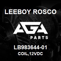 LB983644-01 Leeboy Rosco COIL,12VDC | AGA Parts