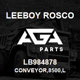 LB984878 Leeboy Rosco CONVEYOR,8500,L | AGA Parts