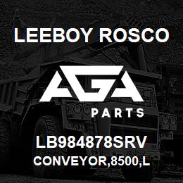 LB984878SRV Leeboy Rosco CONVEYOR,8500,L | AGA Parts