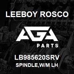 LB985620SRV Leeboy Rosco SPINDLE,W/M LH | AGA Parts