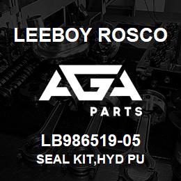 LB986519-05 Leeboy Rosco SEAL KIT,HYD PU | AGA Parts