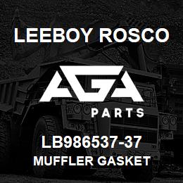 LB986537-37 Leeboy Rosco MUFFLER GASKET | AGA Parts