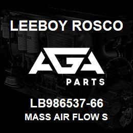 LB986537-66 Leeboy Rosco MASS AIR FLOW S | AGA Parts