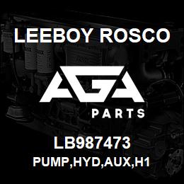 LB987473 Leeboy Rosco PUMP,HYD,AUX,H1 | AGA Parts