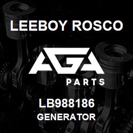 LB988186 Leeboy Rosco GENERATOR | AGA Parts