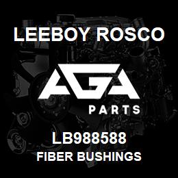 LB988588 Leeboy Rosco FIBER BUSHINGS | AGA Parts