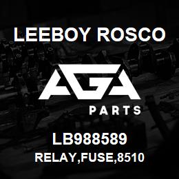 LB988589 Leeboy Rosco RELAY,FUSE,8510 | AGA Parts