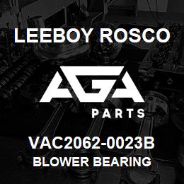 VAC2062-0023B Leeboy Rosco BLOWER BEARING | AGA Parts