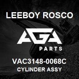 VAC3148-0068C Leeboy Rosco CYLINDER ASSY | AGA Parts