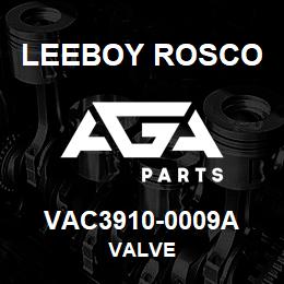 VAC3910-0009A Leeboy Rosco VALVE | AGA Parts