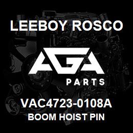 VAC4723-0108A Leeboy Rosco BOOM HOIST PIN | AGA Parts