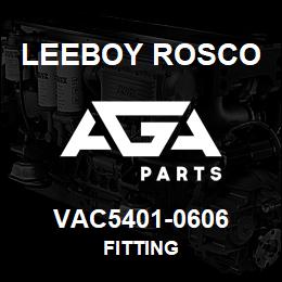 VAC5401-0606 Leeboy Rosco FITTING | AGA Parts