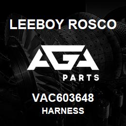 VAC603648 Leeboy Rosco HARNESS | AGA Parts