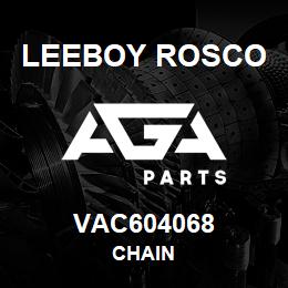 VAC604068 Leeboy Rosco CHAIN | AGA Parts