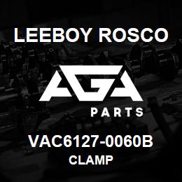 VAC6127-0060B Leeboy Rosco CLAMP | AGA Parts