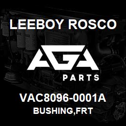 VAC8096-0001A Leeboy Rosco BUSHING,FRT | AGA Parts