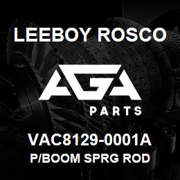 VAC8129-0001A Leeboy Rosco P/BOOM SPRG ROD | AGA Parts