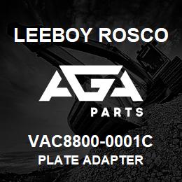 VAC8800-0001C Leeboy Rosco PLATE ADAPTER | AGA Parts