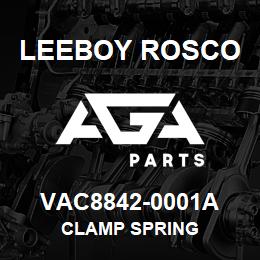 VAC8842-0001A Leeboy Rosco CLAMP SPRING | AGA Parts