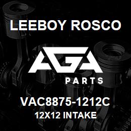 VAC8875-1212C Leeboy Rosco 12X12 INTAKE | AGA Parts