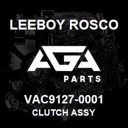 VAC9127-0001 Leeboy Rosco CLUTCH ASSY | AGA Parts