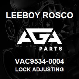 VAC9534-0004 Leeboy Rosco LOCK ADJUSTING | AGA Parts