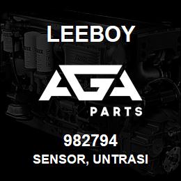 982794 Leeboy SENSOR, UNTRASI | AGA Parts