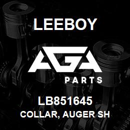 LB851645 Leeboy COLLAR, AUGER SH | AGA Parts