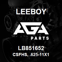 LB851652 Leeboy CSFHS, .625-11X1 | AGA Parts