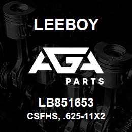 LB851653 Leeboy CSFHS, .625-11X2 | AGA Parts