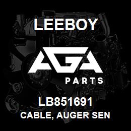 LB851691 Leeboy CABLE, AUGER SEN | AGA Parts