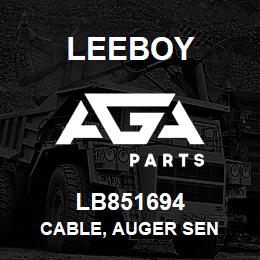 LB851694 Leeboy CABLE, AUGER SEN | AGA Parts