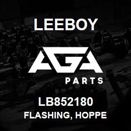 LB852180 Leeboy FLASHING, HOPPE | AGA Parts