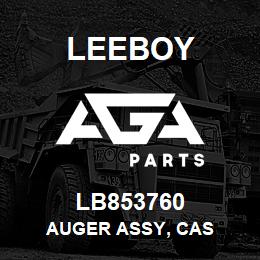 LB853760 Leeboy AUGER ASSY, CAS | AGA Parts