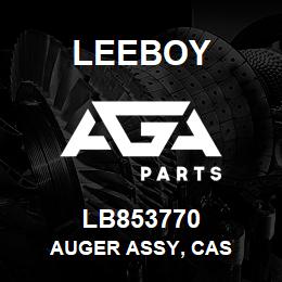 LB853770 Leeboy AUGER ASSY, CAS | AGA Parts