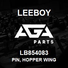 LB854083 Leeboy PIN, HOPPER WING | AGA Parts