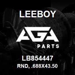 LB854447 Leeboy RND, .688X43.50 | AGA Parts