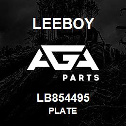 LB854495 Leeboy PLATE | AGA Parts